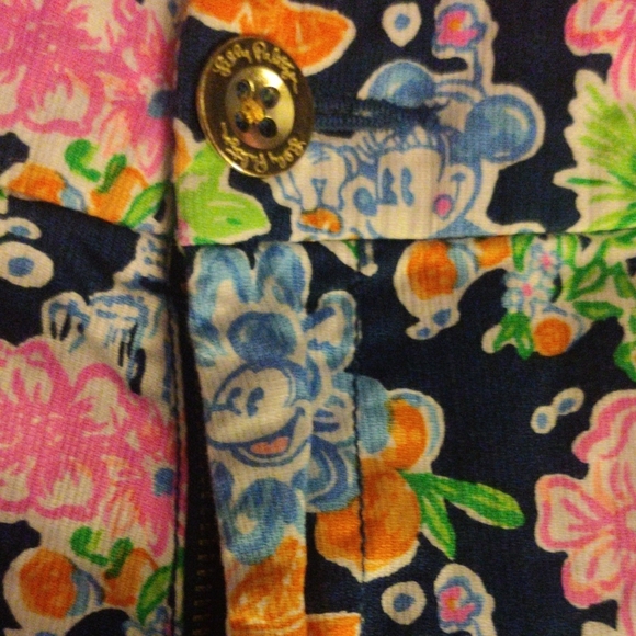 Mickey and Minnie Mouse Buttercup Shorts for Women by Lilly Pulitzer - Picture 4 of 4